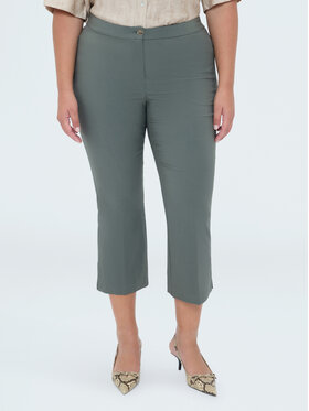 Fiorella Rubino Fiorella Rubino Spodnie materiałowe P708L002409N035 Zielony Regular Fit