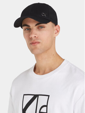 Calvin Klein Calvin Klein Czapka z daszkiem Ck Bombed Metal Bb Cap K50K510968 Czarny