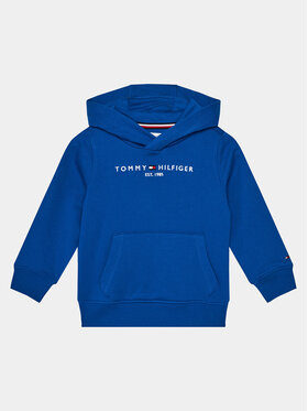 Tommy Hilfiger Tommy Hilfiger Bluza Essential Hoodie KS0KS00205 Niebieski Regular Fit