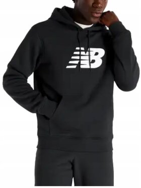 New Balance New Balance Bluza MT43904BK Czarny Standard Fit