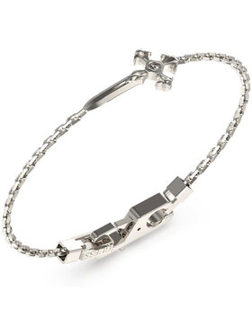 Guess Guess Náramok JUMB04026JWSTS Strieborná