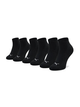 Puma Puma Zestaw 3 par niskich skarpet unisex 907942 01 Czarny