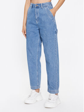 Vans Vans Jeansy Ground Work Denim Pant VN000A7J Szary Regular Fit