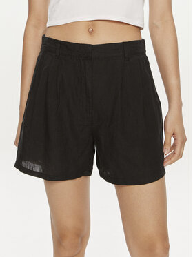 Gina Tricot Gina Tricot Medžiaginiai šortai 22174 Juoda Regular Fit