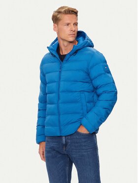 Tommy Hilfiger Tommy Hilfiger Winterjacke MW0MW37257 Blau Regular Fit
