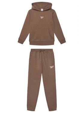 Reebok Reebok Komplet dresowy RK95228CCB Brązowy Regular Fit