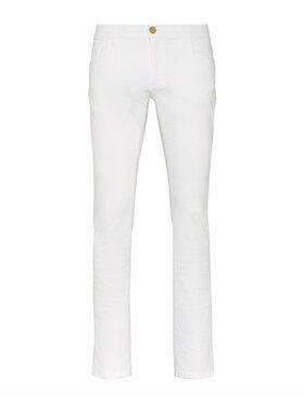 Billionaire Billionaire Jeansy 17927 Biały Slim Fit