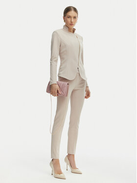 Rinascimento Rinascimento Текстилни панталони CFC0127865003 Бежов Slim Fit