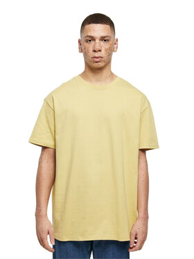 TeeShoppen TeeShoppen T-Shirt 'Oversized Collection' Żółty Oversize
