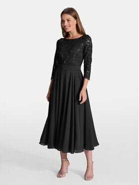 Swing Swing Kokteilinė suknelė 77761710 Juoda Regular Fit