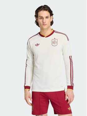 adidas adidas Koszulka techniczna 165802 Biały Slim Fit