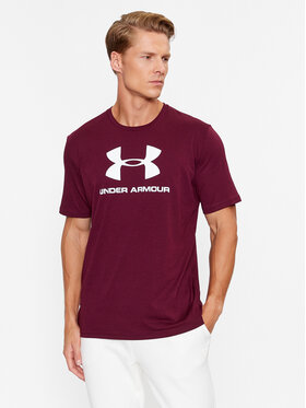 Under Armour Under Armour Тишърт Ua Sportstyle Logo Ss 1329590 Бордо Loose Fit