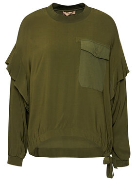 TWINSET TWINSET Bluse 211TT2163 Grün Regular Fit