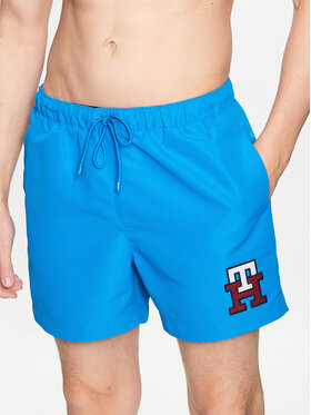 Tommy Hilfiger Tommy Hilfiger Shorts da mare Medium Drawstring UM0UM02732 Blu Slim Fit