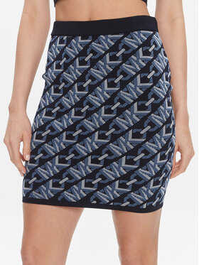 MICHAEL Michael Kors MICHAEL Michael Kors Miniszoknya MR470BM9Z6 Sötétkék Slim Fit