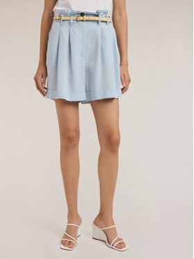 Motivi Motivi Pantaloncini P033Q004007N004 Turchese Regular Fit