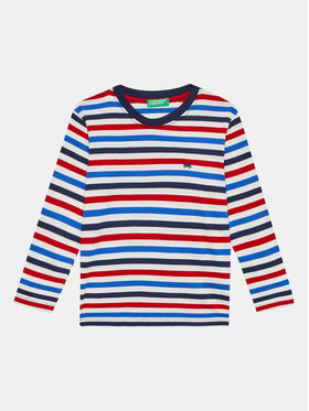 United Colors Of Benetton United Colors Of Benetton Bluzka 3N2PG10AO Kolorowy Regular Fit