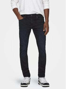 Only & Sons Only & Sons Jeansy Loom 22026921 Granatowy Slim Fit
