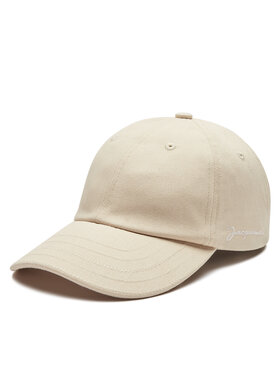JACQUEMUS JACQUEMUS Czapka z daszkiem 216AC009U Écru