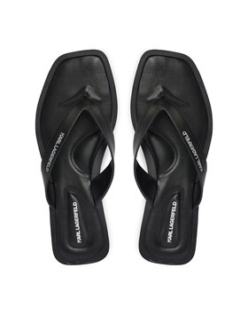 KARL LAGERFELD KARL LAGERFELD Japonki Brio II KL85406 Czarny