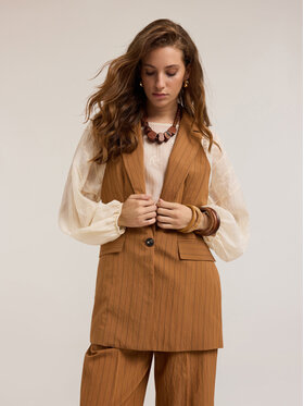 Motivi Motivi Cappotto L000W000035N0S2 Marrone Regular Fit