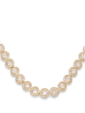 Σετ σκουλαρίκια, βραχιόλι και κολιέ Swarovski φωτογραφία