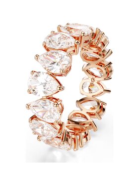Swarovski Swarovski Pierścionek Matrix Pear 5690092 Złoty