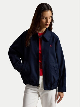 Polo Ralph Lauren Polo Ralph Lauren Prechodná bunda 211A96311002 Tmavomodrá Oversize