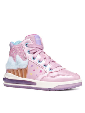 Geox Geox Αθλητικά J Sketlite Girl J66NWB 0NFKN C8207 D Ανοιχτό ροζ