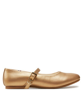 Tommy Hilfiger Tommy Hilfiger Baleriny Ballerina T3A3-33555-1372 S Złoty