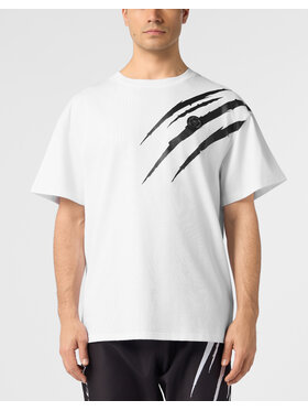 Plein Sport Plein Sport T-Shirt 28355 Biały Regular Fit