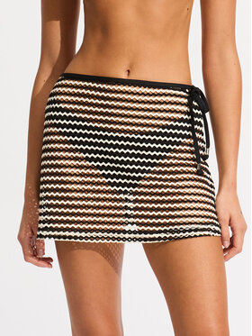 Seafolly Seafolly Spódnica 60281-102 Czarny