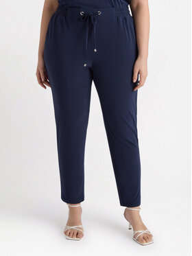 Fiorella Rubino Fiorella Rubino Pantaloni di tessuto P807L002091N034 Blu Regular Fit
