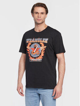Wrangler Wrangler T-Shirt W70SD3101 112321343 Czarny Regular Fit