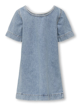 Kids ONLY Kids ONLY Rochie de blugi Gigi 15345148 Albastru Loose Fit