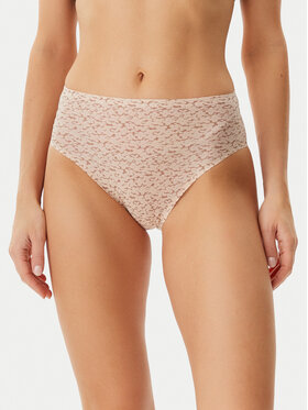 Chantelle Chantelle Класичні труси з високою талією Soft Stretch C11DC9 Бежевий