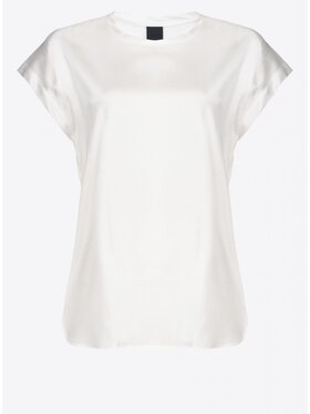 PINKO Pinko Bluzka 100100-a1ri-z05 Biały Regular Fit