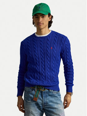 Polo Ralph Lauren Polo Ralph Lauren Sveter 710775885553 Modrá Regular Fit