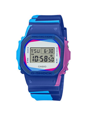 Casio Casio Zegarek DWE-5600PR-2ER Niebieski