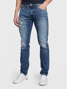 Pepe Jeans Pepe Jeans Jeansy Stanley PM206816 Tmavomodrá Tapered Fit