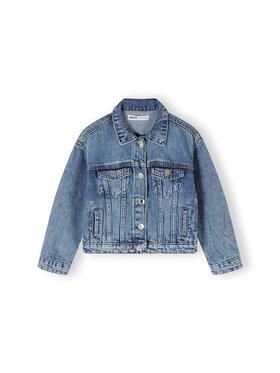 MINOTI MINOTI Kurtka jeansowa 22jacket40 Niebieski Oversize