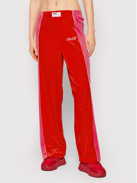 Local Heroes Local Heroes Donji dio trenerke COCA-COLA Velour LHCCP004 Crvena Regular Fit
