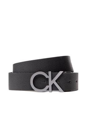 Calvin Klein Calvin Klein Ζώνη Ανδρική Adj/Rev Ck Metal Pb 35mm K50K509258 Μαύρο