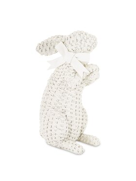 MIAhome MIAhome Figurka królika 27x11x16 cm AFICO Biały