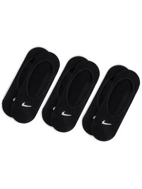 Nike Nike Zestaw 3 par stopek damskich SX4863 010 Czarny