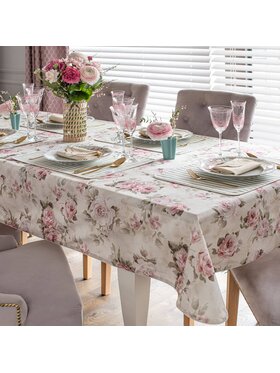 Roseberry Home Roseberry Home Bieżnik dwustronny Roselle & Stripes Różowy