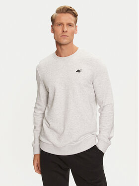 4F 4F Bluză 4FWMM00TSWSM1465 Gri Regular Fit