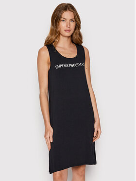 Emporio Armani Emporio Armani Letní šaty 262498 2R314 00020 Černá Relaxed Fit