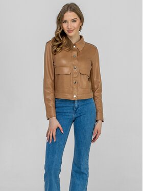 Perso Perso Bunda pro přechodné období BLE262676F Růžová Regular Fit