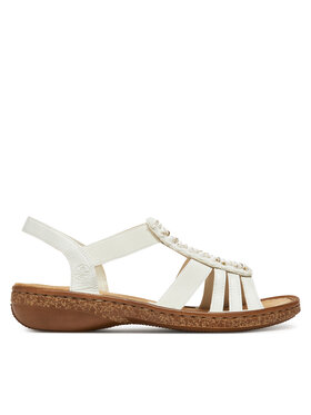 Rieker Rieker Sandalen 62809-60 Weiß